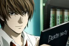Ligth Yagami em Death Note (Reprodução)