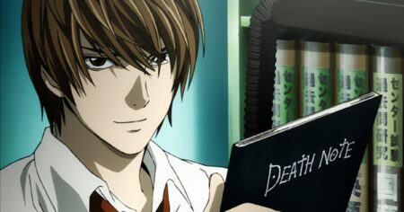 Criadores de Stranger Things vão produzir série live-action de Death Note Ligth Yagami em Death Note (Reprodução)