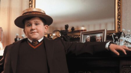 Duda (Harry Melling) em Harry Potter (Reprodução)