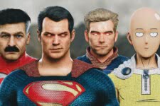 Omini-Man, Superman, Capitão Pátria e Saitama
