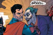 Superman, Coringa e Batman nos quadrinhos da DC (Reprodução)
