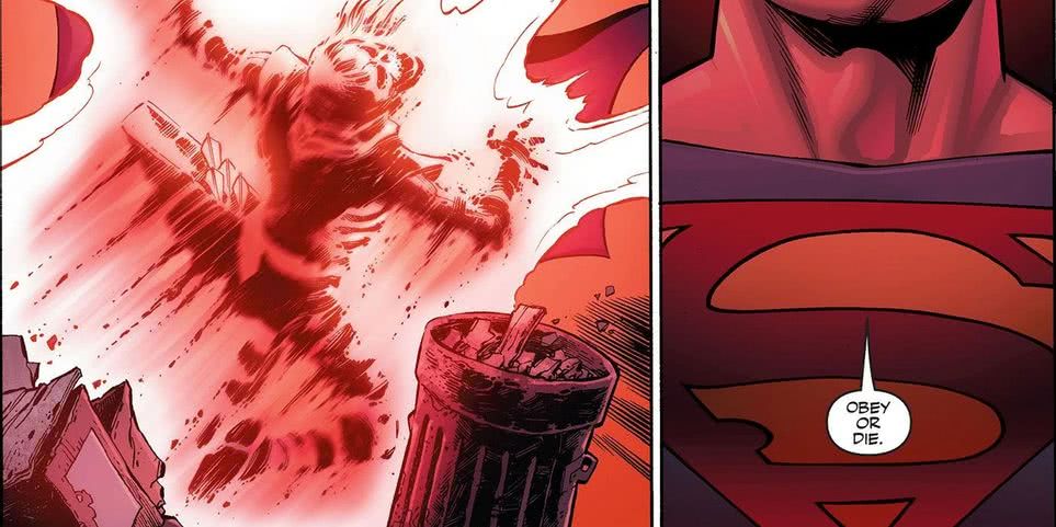 Superman nos quadrinhos da DC (Reprodução)