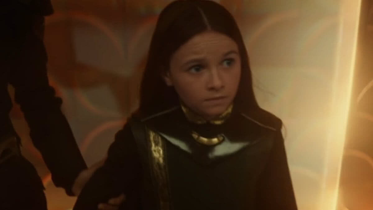 Atriz mirim de Loki quer voltar como Sylvie 1 Sylvie (Cailey Fleming) em Loki (Reprodução)