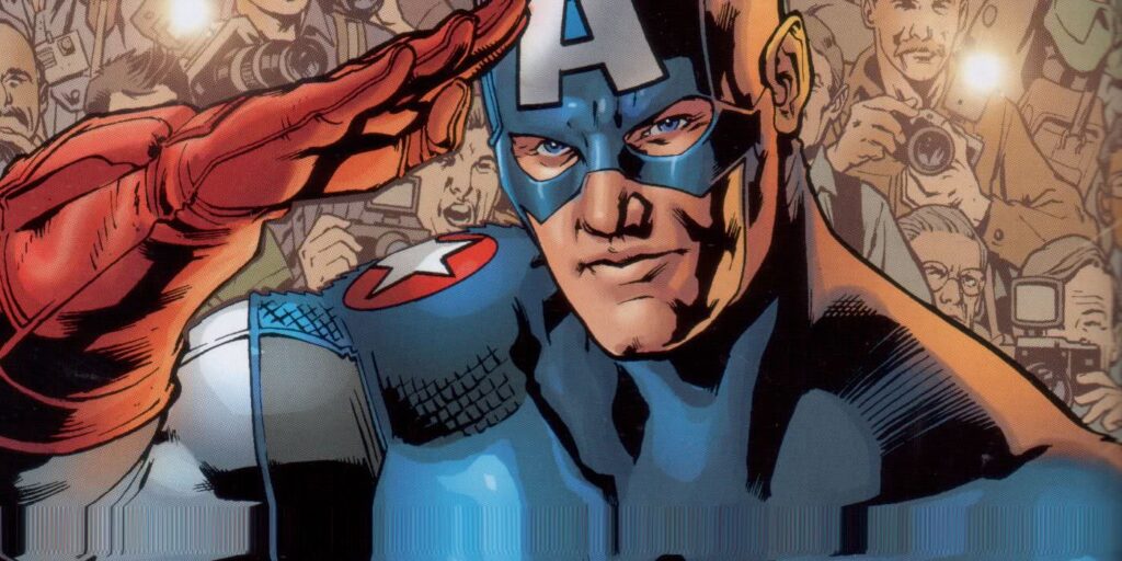 Ultimate Capitão América nos quadrinhos da Marvel (Reprodução)