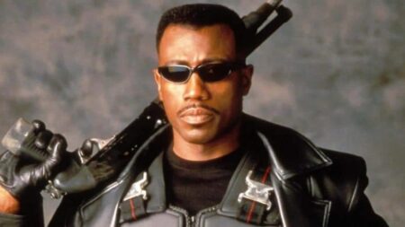 Wesley Snipes como Blade (Divulgação)