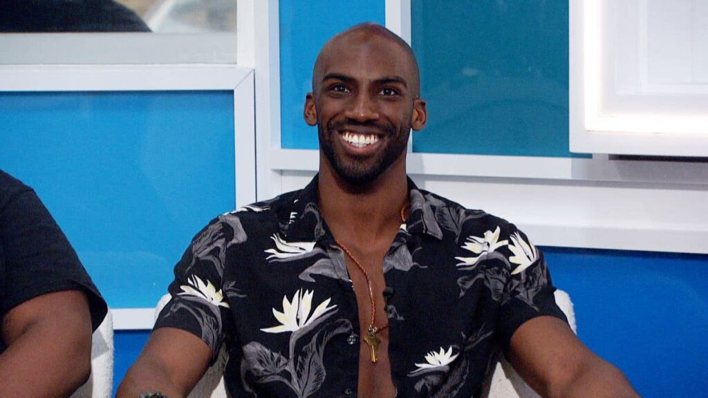 Xavier Prather no Big Brother EUA (Reprodução / CBS)