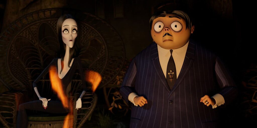 Cena de A Família Addams 2 (Reprodução)