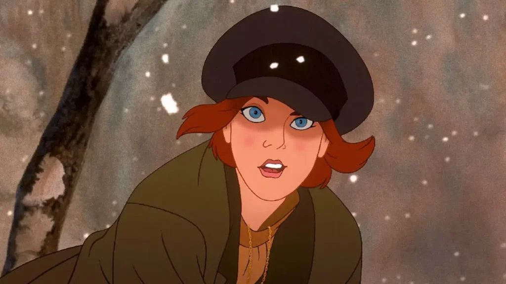 Anastasia, protagonista do filme Anastasia (1997), em cena da animação.