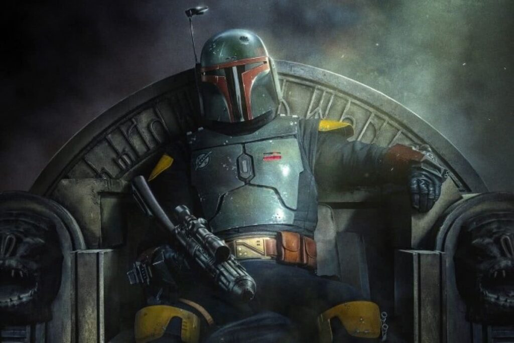 Divulgada nova imagem de O Livro de Boba Fett Arte de The Book of Boba Fett (Divulgação / Disney+)