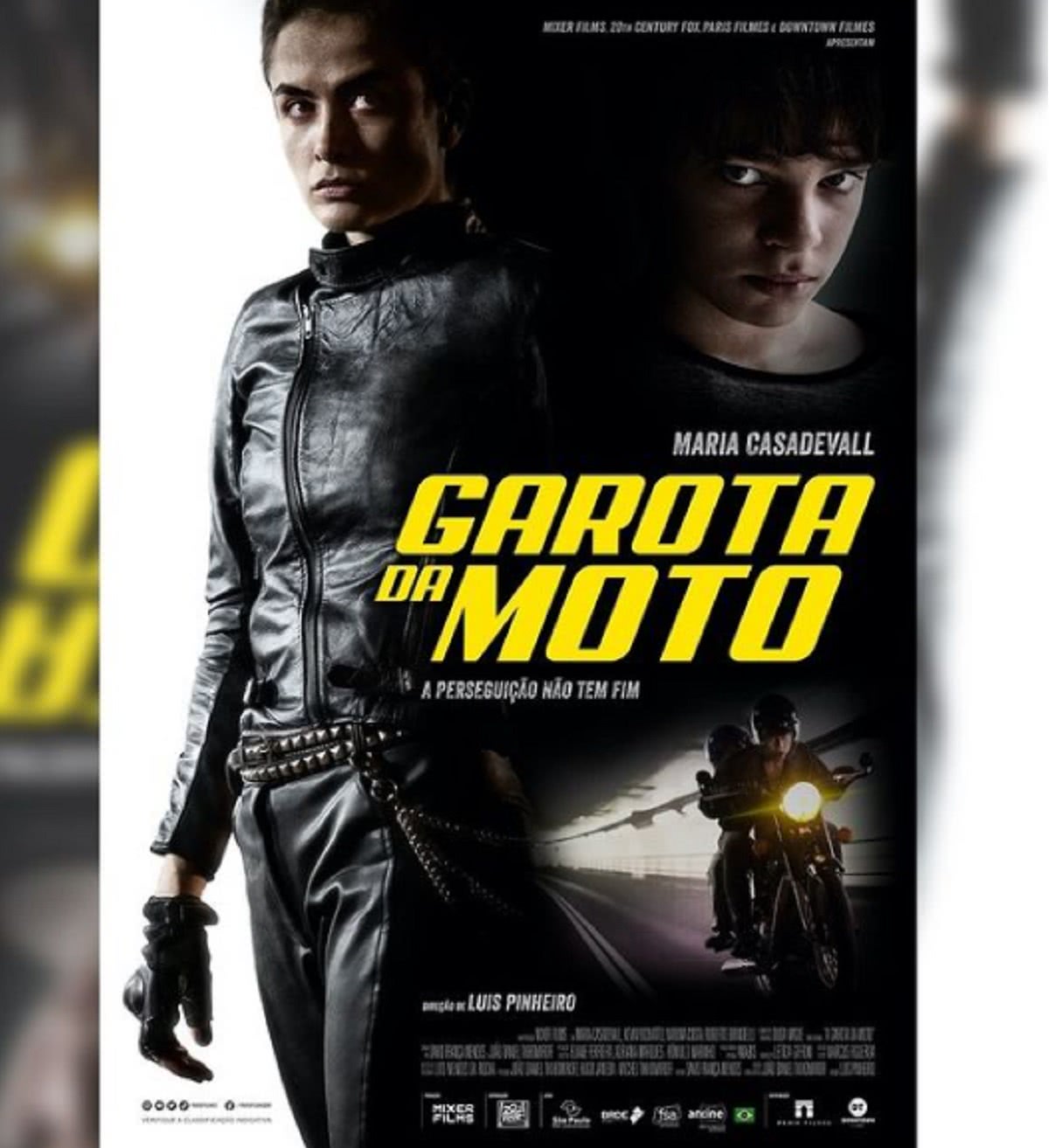 garota da moto maria casedevall poster