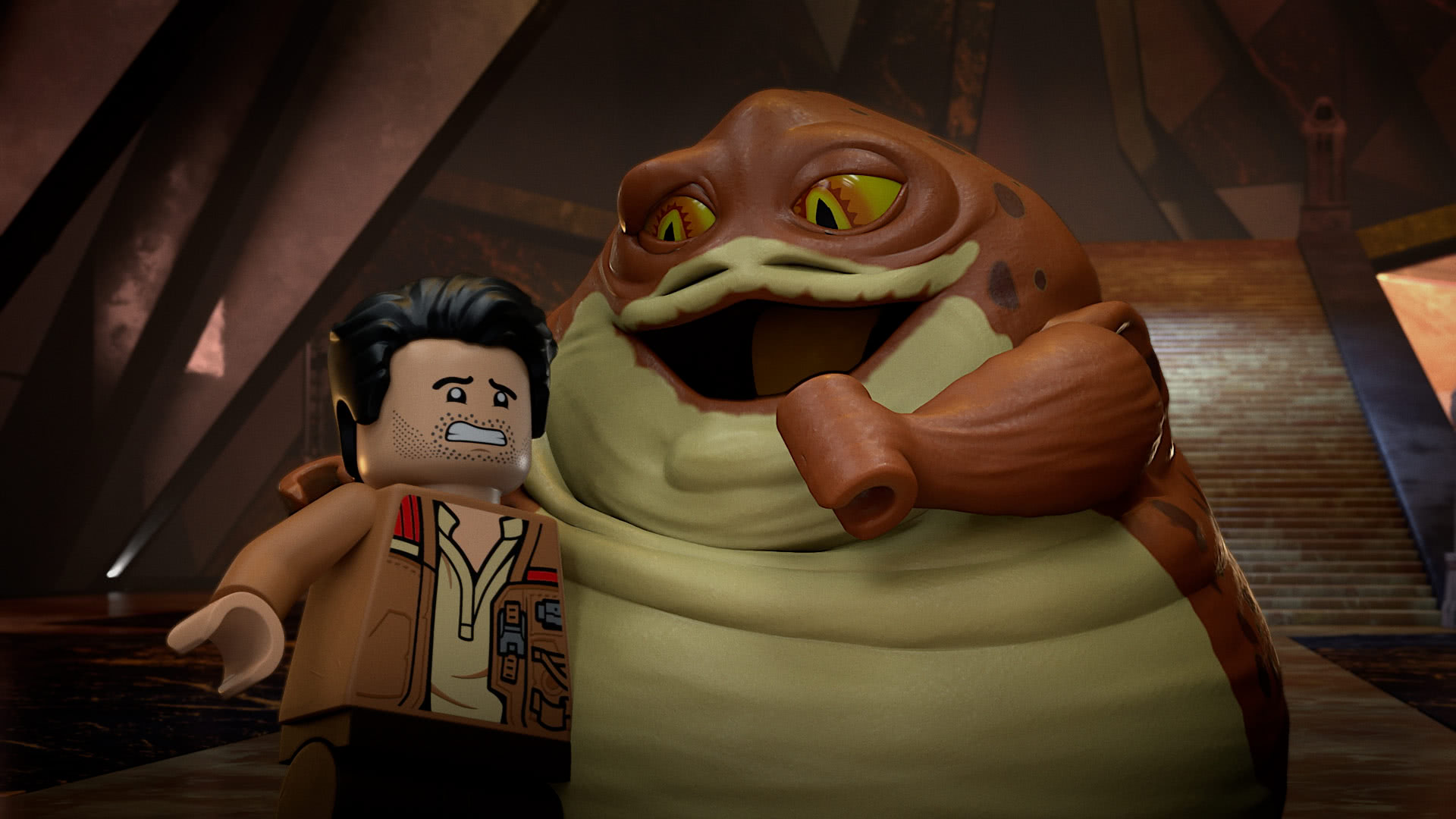 Trailer de Lego Star Wars mostra personagens em lugar aterrorizante 2 lego star wars terrifying tales ss 001