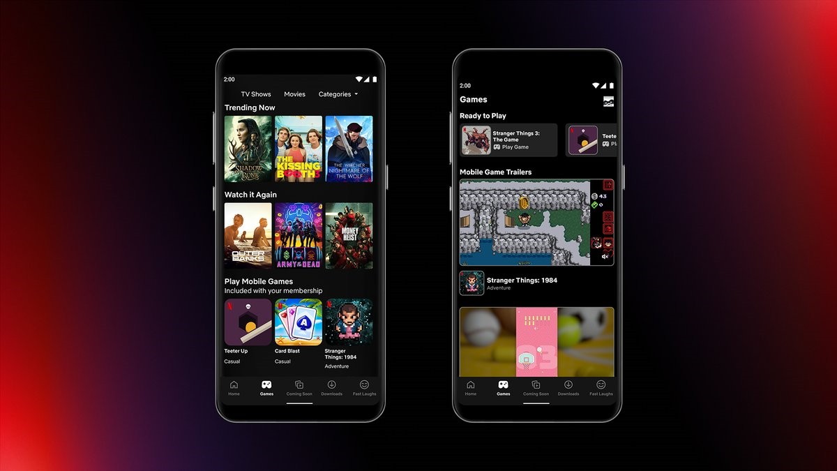 Netflix expande sua distribuição de videogames 1 Divulgação / Netfix