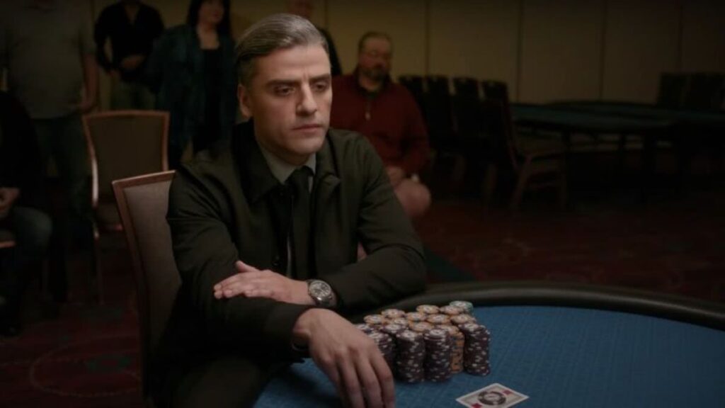 O que atraiu Oscar Isaac para o filme The Card Counter? Oscar Isaac em The Card Counter (Reprodução)