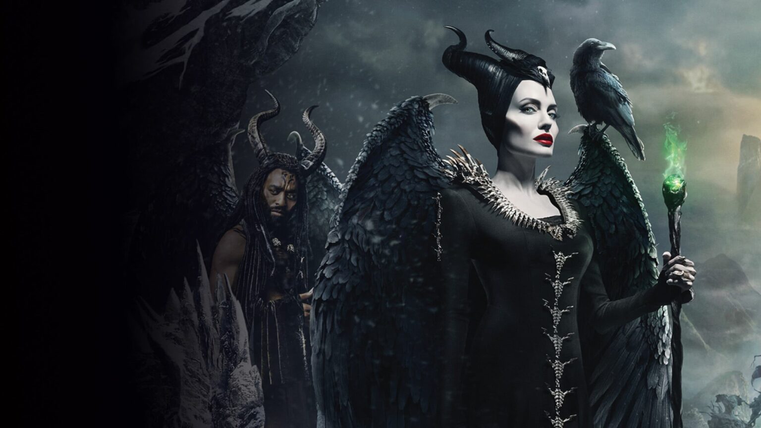 Angelina Jolie é Malévola em Malévola: Dona do Mal (Reprodução/Disney)