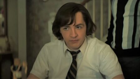 Michael Gandolfini em The Many Saints of Newark (Reprodução)