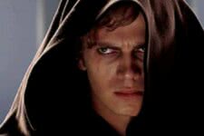 Anakin (Hayden Christensen) na Saga Star Wars (Reprodução)