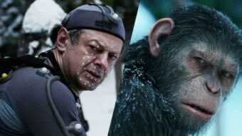 Andy Serkis / Caesar na trilogia Planeta dos Macacos
