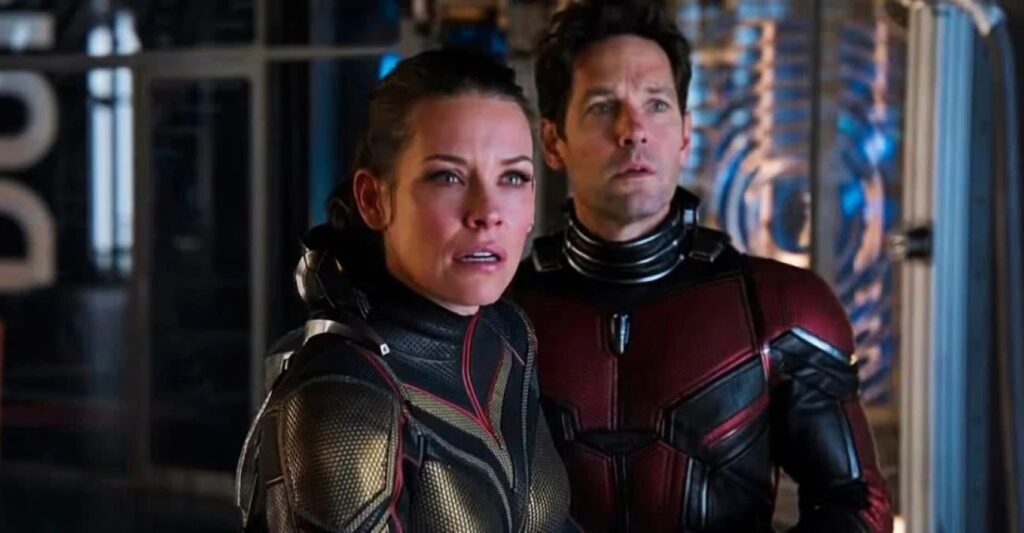 Evangeline Lilly e Paul Rudd em Homem-Formiga e a Vespa (Reprodução / Marvel)