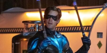 Ator de Titãs tem ideia incrível para filme do Asa Noturna Asa Noturna (Brenton Thwaites) em Titãs (Reprodução / HBO Max)