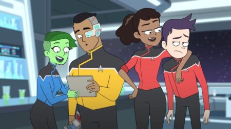 Quem será o novo Capitão em Lower Decks? Cena de Star Trek Lower Decks Reproducao 1