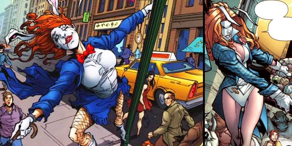 5 vilãs femininas do Homem-Aranha que os fãs precisam conhecer 6 Coelha Branca nos Quadrinhos da Marvel (Reprodução)