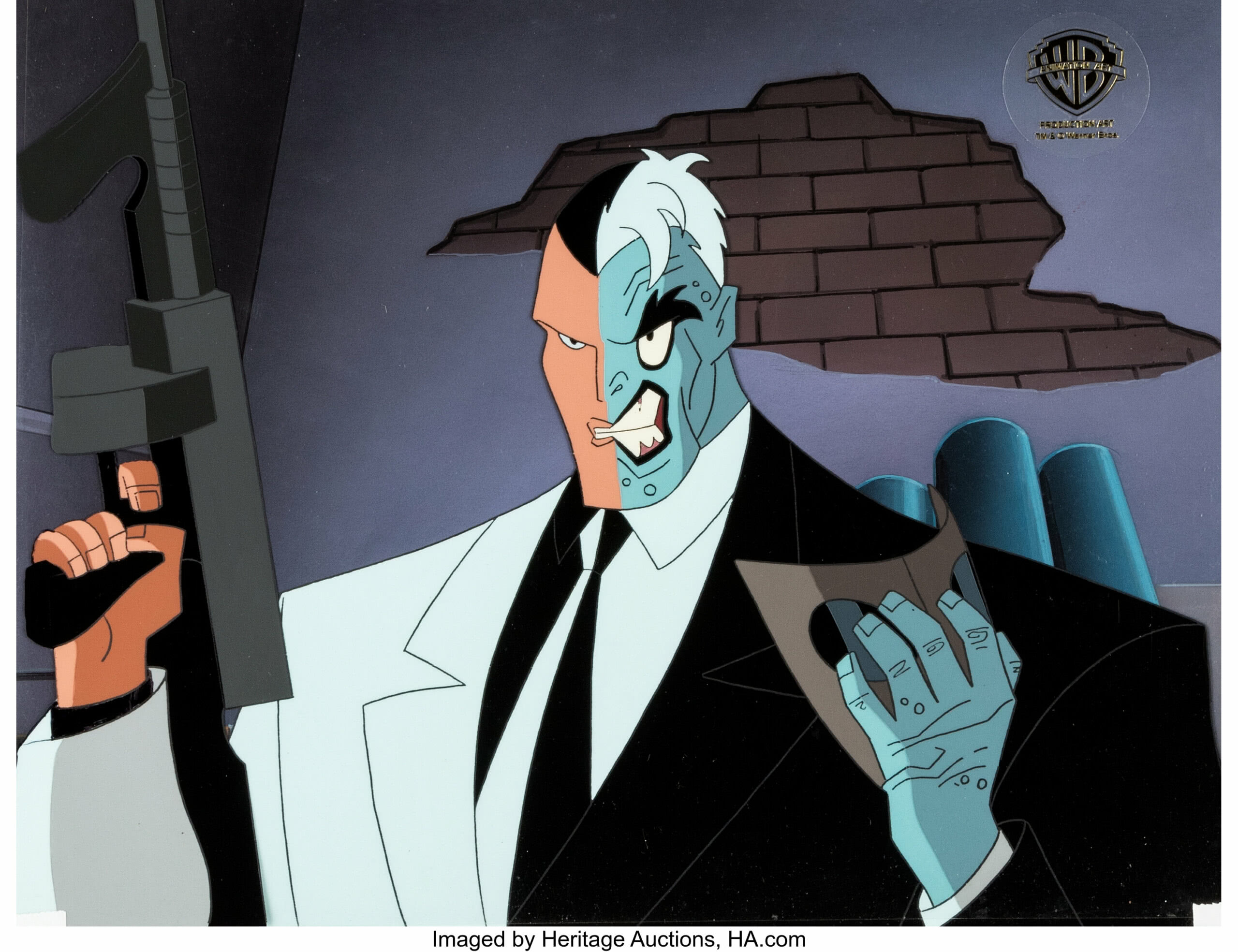 Duas Caras em Batman The Animated Series (Reprodução)