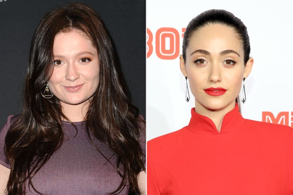 Atriz ficou “aliviada” quando Emmy Rossum saiu de Shameless Emma Kenney e Emmy Rossum