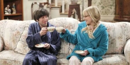 Howard (Simon Helberg) e Bernadette (Melissa Rauch) em The Big Bang Theory (Reprodução)