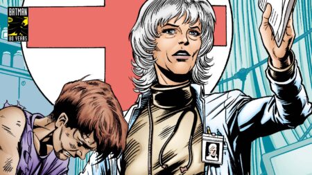 Leslie Thompkins nos quadrinhos da DC (Reprodução)