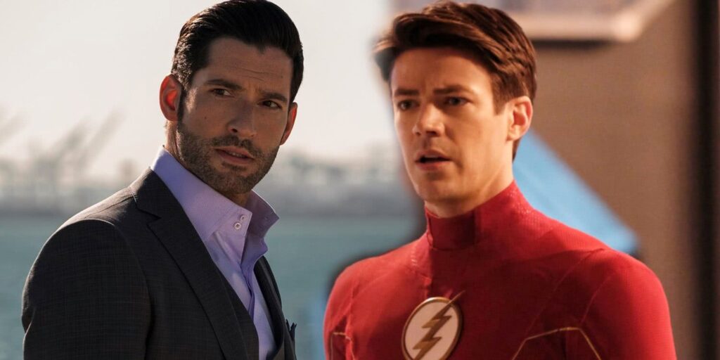 Lucifer pode ter copiado história de The Flash Lúcifer e The Flash (Divulgação)