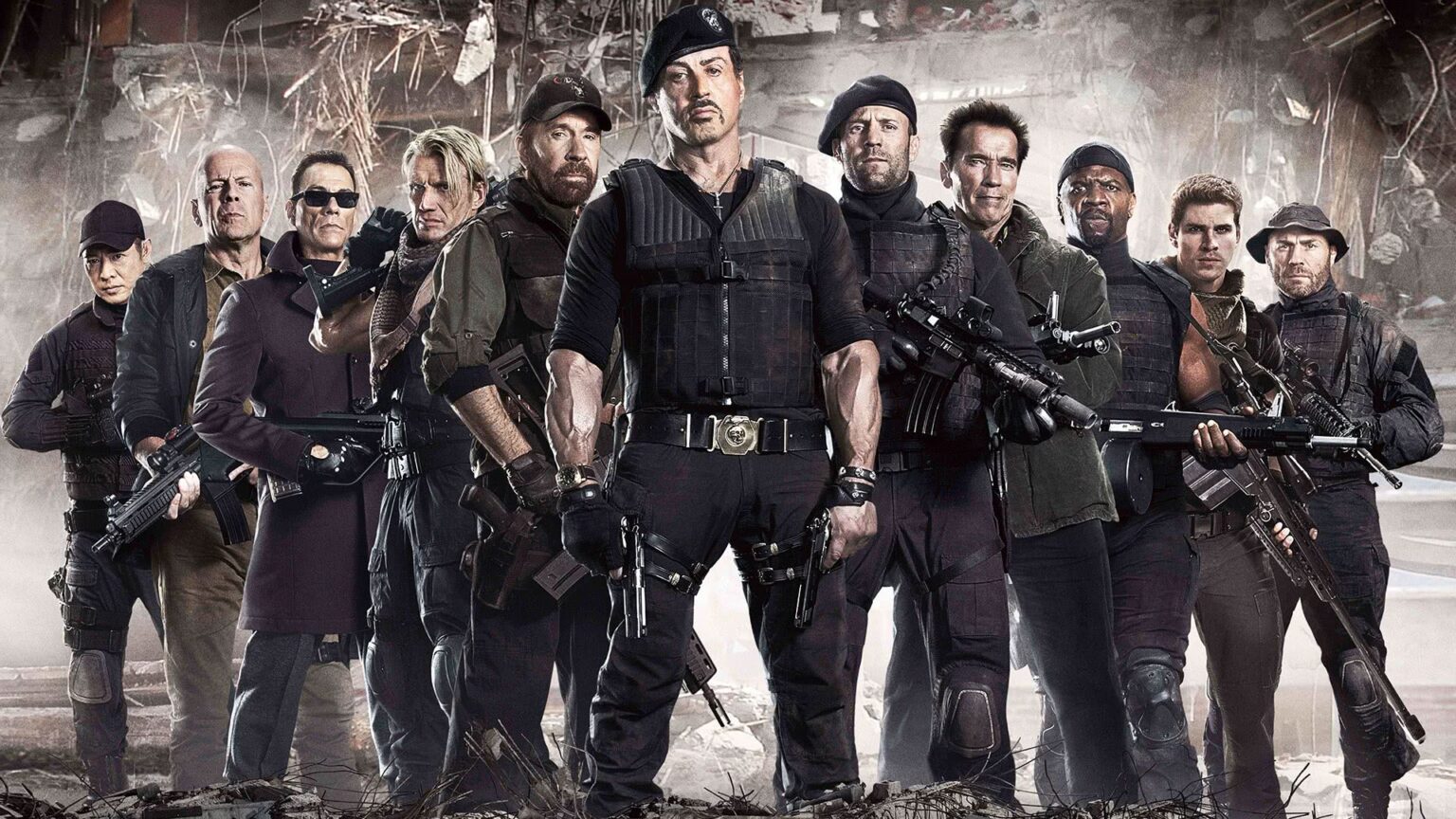 Quarto filme de Os Mercenários ganha título oficial Sylvester Stallone e grande elenco de Os Mercenários