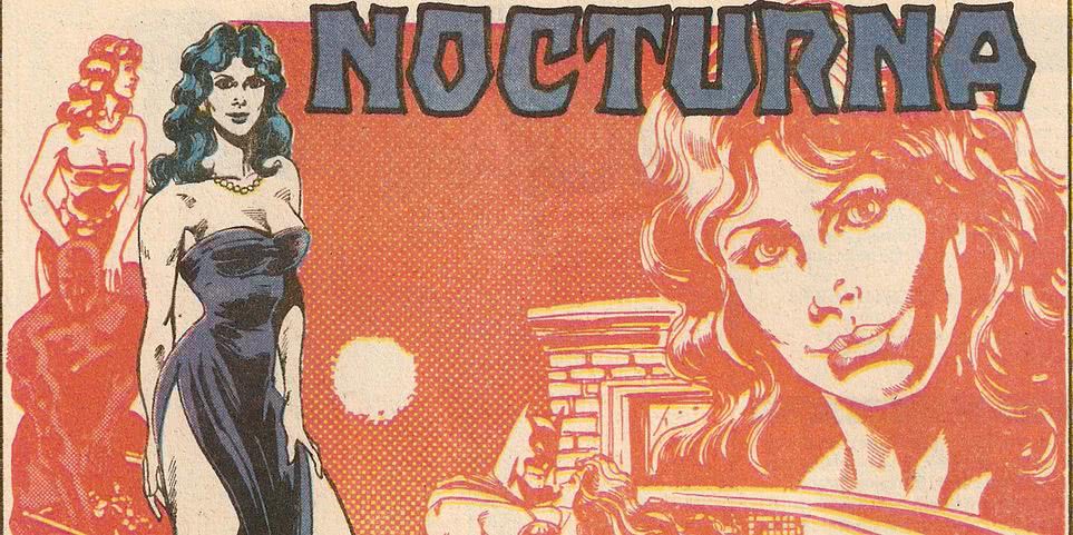 Nocturna nos quadrinhos da DC (Reprodução)