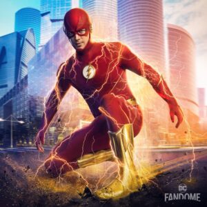 Poster da 8a temporada de The Flash
