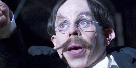 Professor Flitwick em Harry Potter (Reprodução)