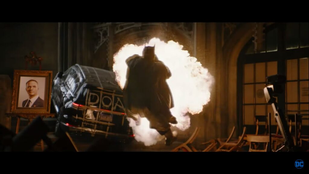 Novas cenas do Batman surgem antes de Super Bowl The Batman