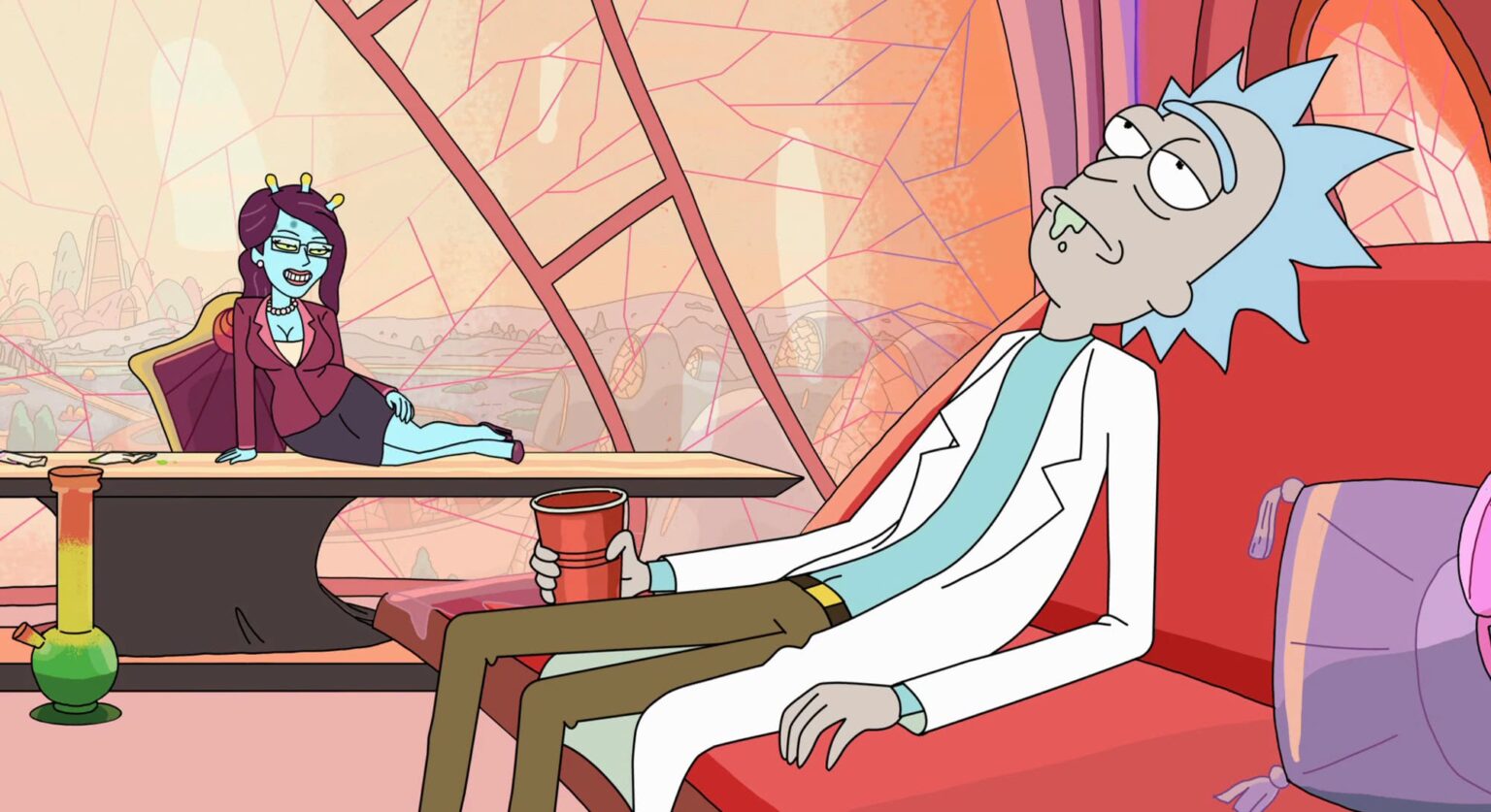 Dublador de Rick and Morty grava episódio bêbado Unity e Rick em Rick and Morty (Reprodução)