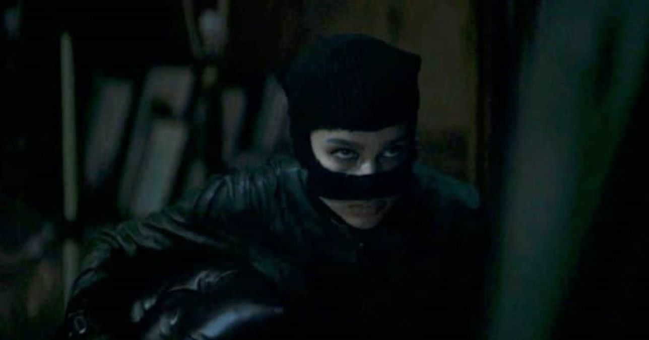 Zoë Kravitz como Mulher-Gato em Batman (Reprodução / DC)