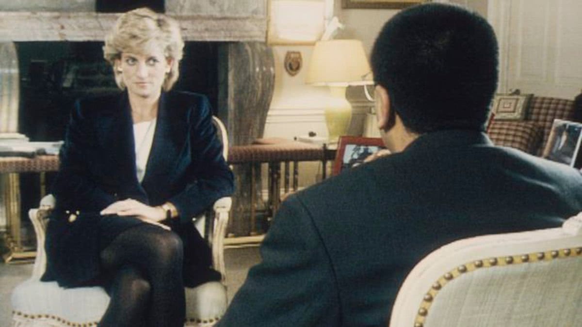 Princesa Diana na entrevista (Divulgação)