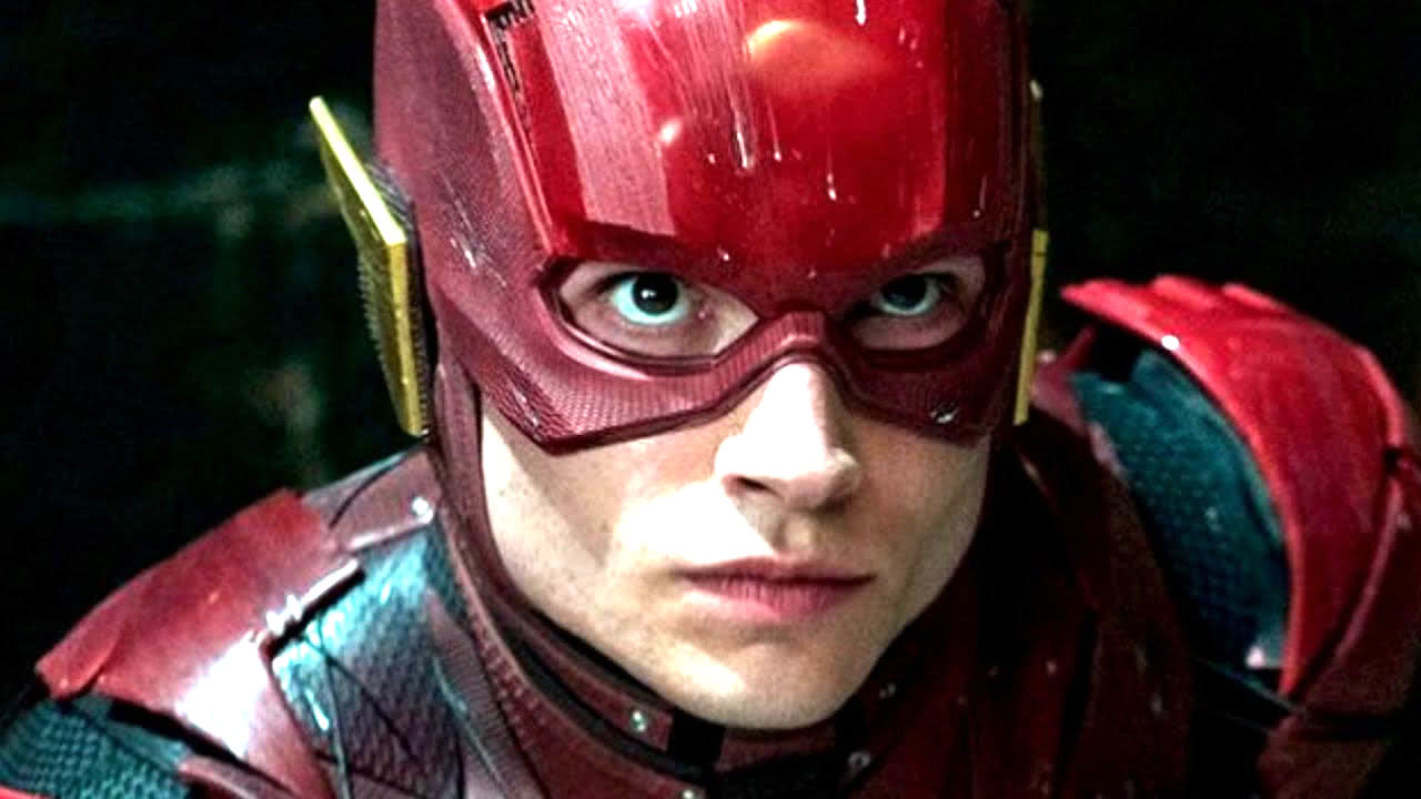 Flash (Ezra Miller) em Liga da Justiça