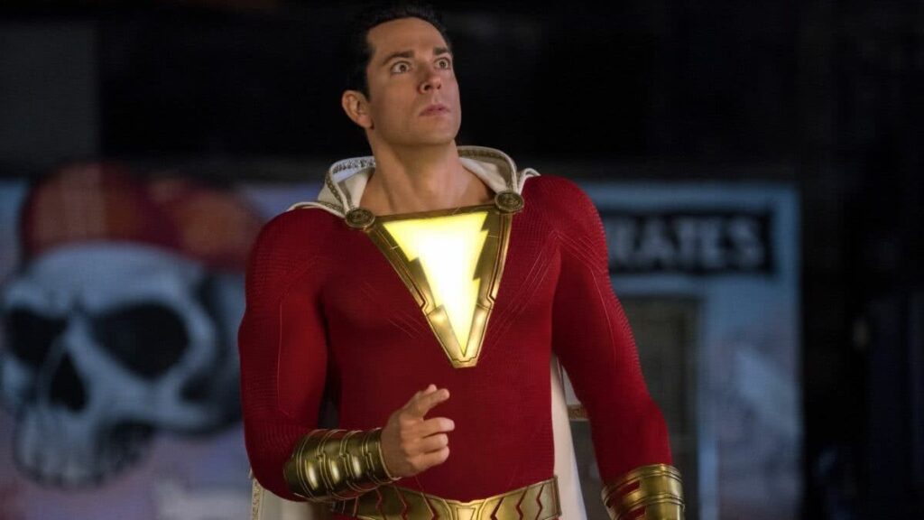 Diretor de Shazam 2 não esta preocupado com concorrência com Avatar 2 Zachary Levi como Shazam! (Reprodução / DC)