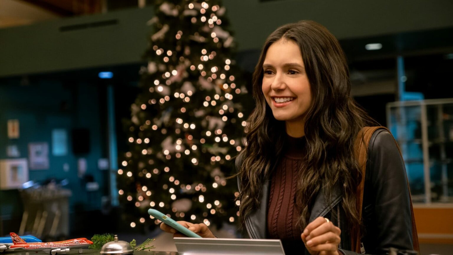 Nina Dobrev é Natalie em Um Match Surpresa (Divulgação)