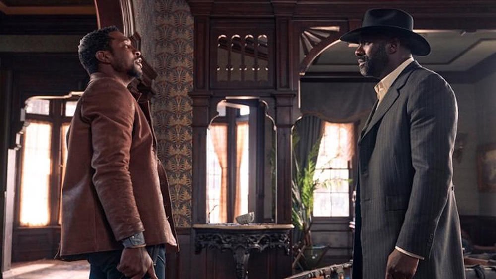 Idris Elba é Rufus Buck em Vingança & Castigo (Divulgação)