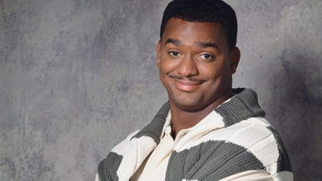 Ator de Um Maluco no Pedaço não sabe se vai ler biografia de Will Smith e explica o motivo Alfonso Ribeiro como Carlton em Um Maluco no Pedaço (Divulgação)