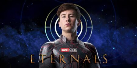 Barry Keoghan como Druig em Eternos Divulgacao