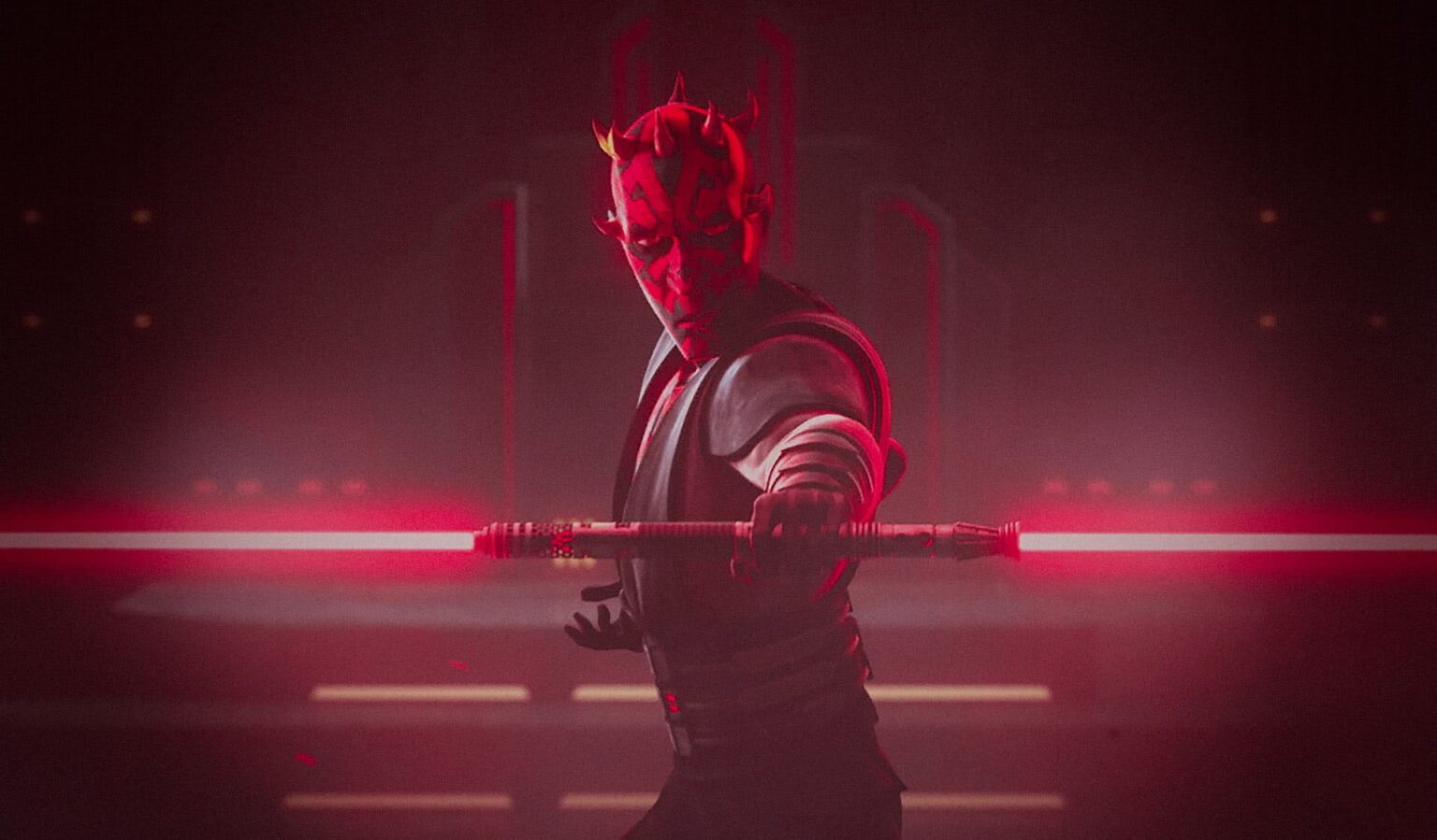 Melhores vilões secundários do universo Star Wars Darth Maul em A Ameaça Fantasma (Reprodução)