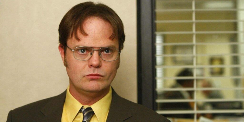 Dwight Schrute e Sheldon Cooper são a mesma pessoa, e aqui estão as provas Dwight (Rainn Wilson) em The Office (Reprodução)