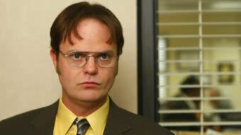 Dwight (Rainn Wilson) em The Office (Reprodução)