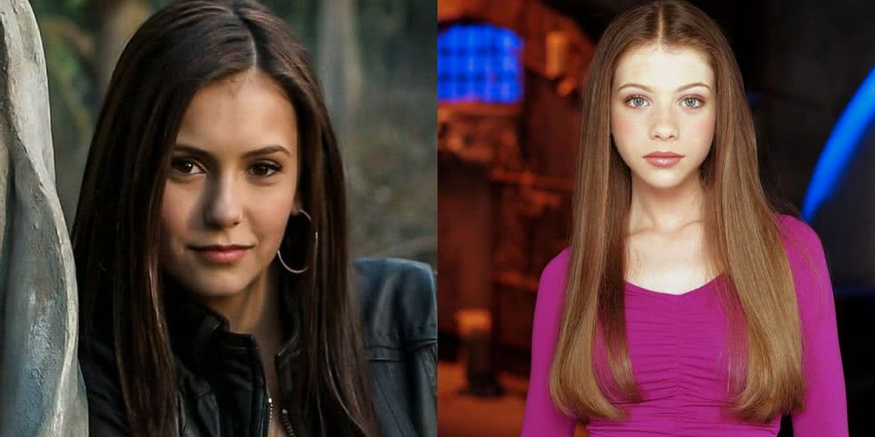 Elena em The Vampire Diaries e Dawn em Buffy, A Caça-Vampiros (Montagem Reprodução)