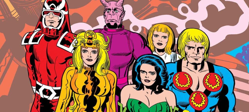 Eternos nos quadrinhos da Marvel (Reprodução)