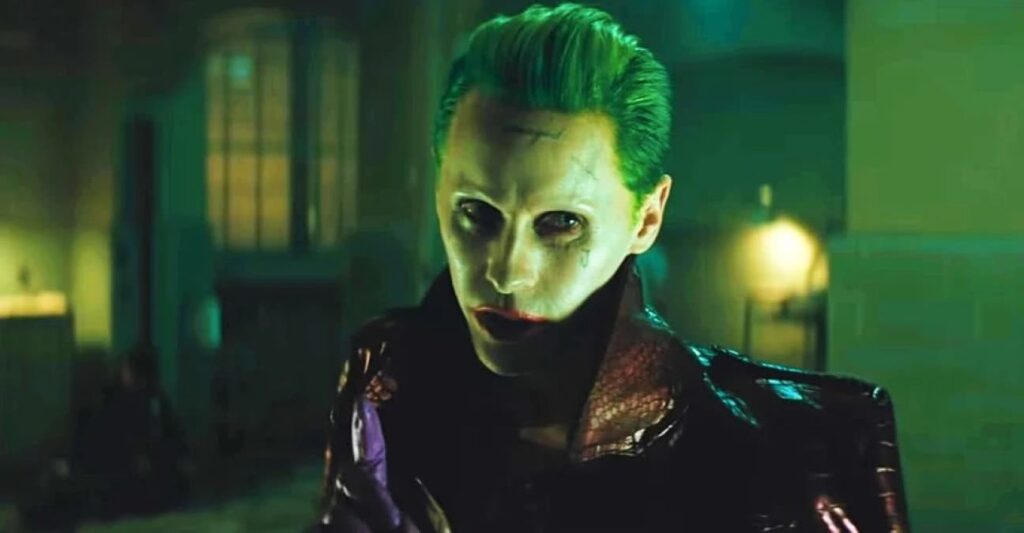 Jared Leto quer que Ayer Cut de Esquadrão Suicida seja lançado em streaming Jared Leto como Coringa em Esquadrão Suicida (Reprodução / DC)